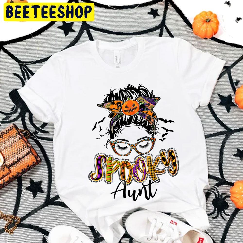 Spooky Aunt Happy Halloween Trending Unisex T-Shirt Spooky Aunt Happy Halloween Trending Unisex T-Shirt