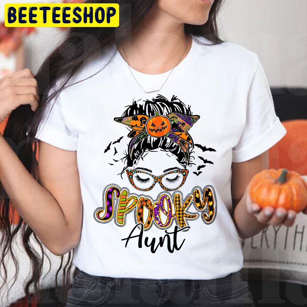 Spooky Aunt Happy Halloween Trending Unisex T-Shirt Spooky Aunt Happy Halloween Trending Unisex T-Shirt
