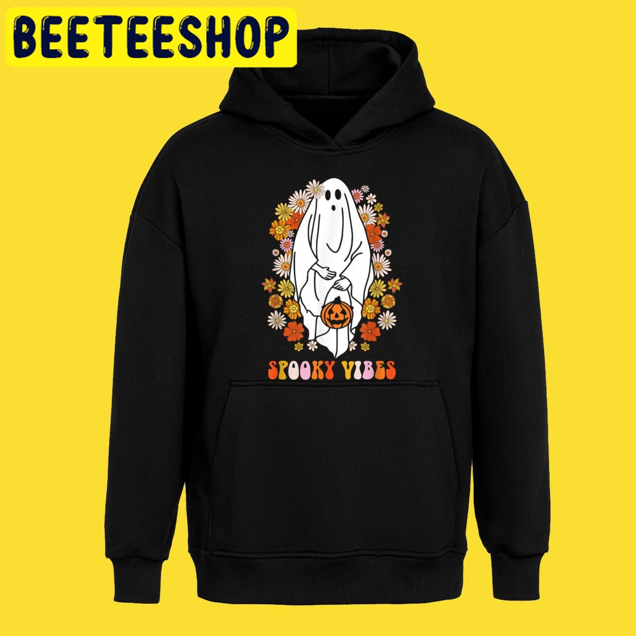 Spooky Vibes Funny Groovy Hippie Ghost Spooky Ghost Halloween Trending Unisex T-Shirt Spooky Vibes Funny Groovy Hippie Ghost Spooky Ghost Halloween Trending Unisex T-Shirt