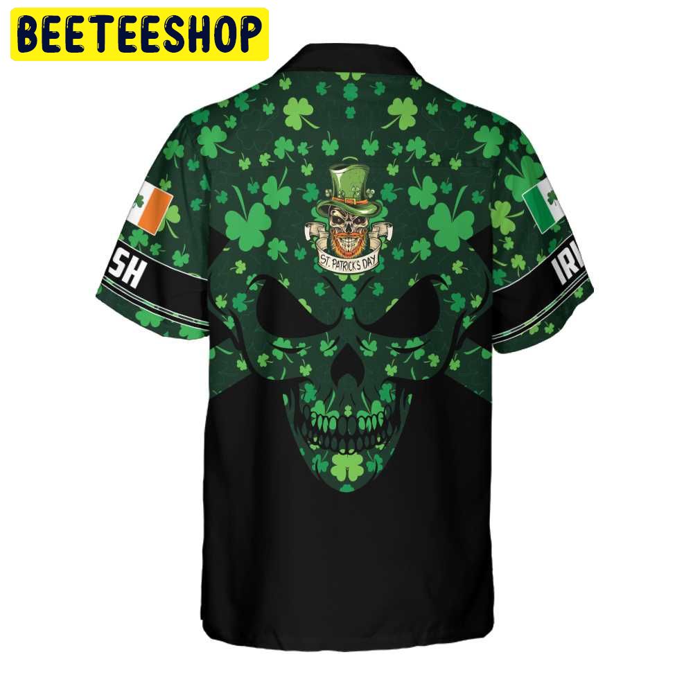 St Patrick’s Day Skull Trending Hawaiian Shirt St Patrick’s Day Skull Trending Hawaiian Shirt