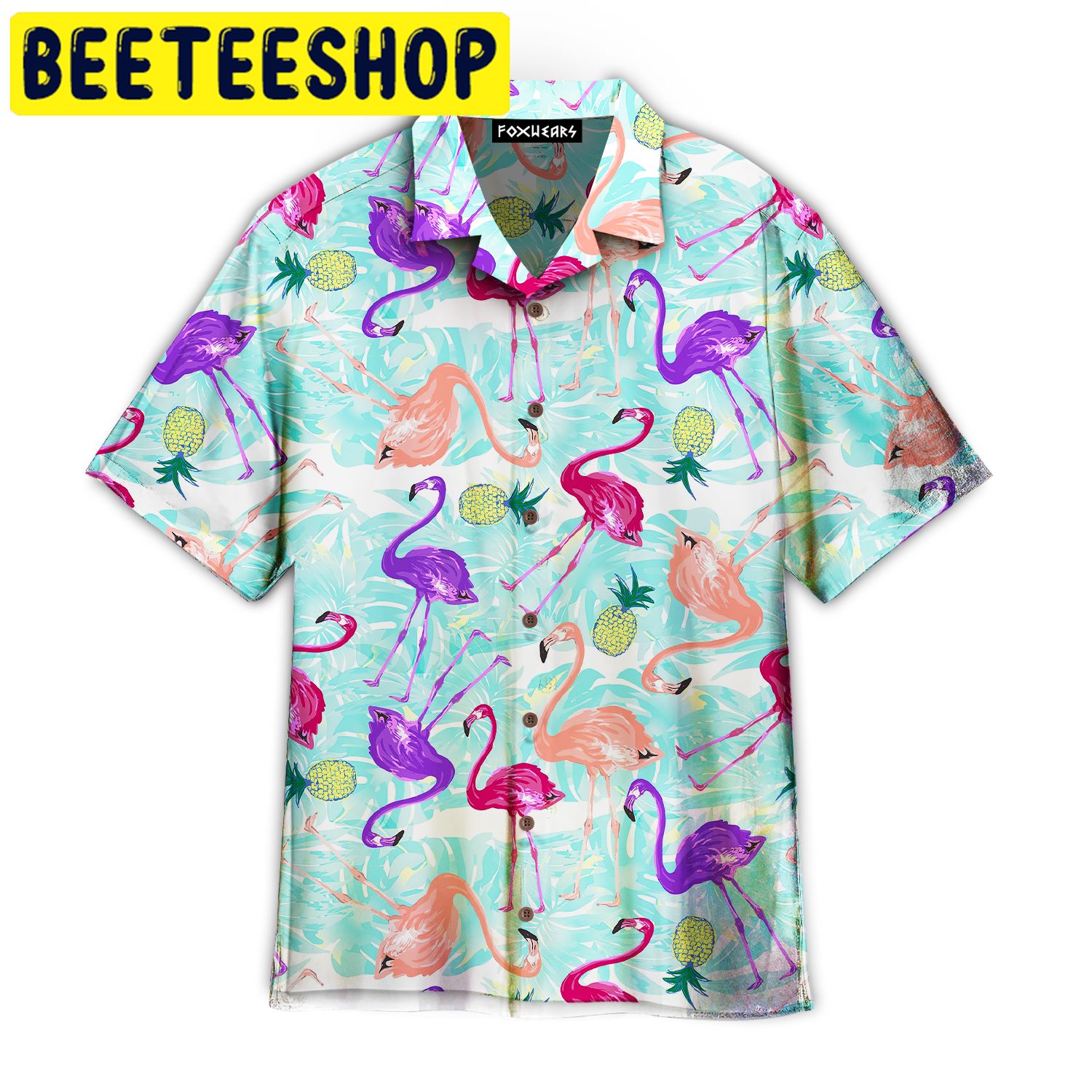 Stand Tall And Be A Fabulous Flamingo Funny Hawaiian Shirt Stand Tall And Be A Fabulous Flamingo Funny Hawaiian Shirt