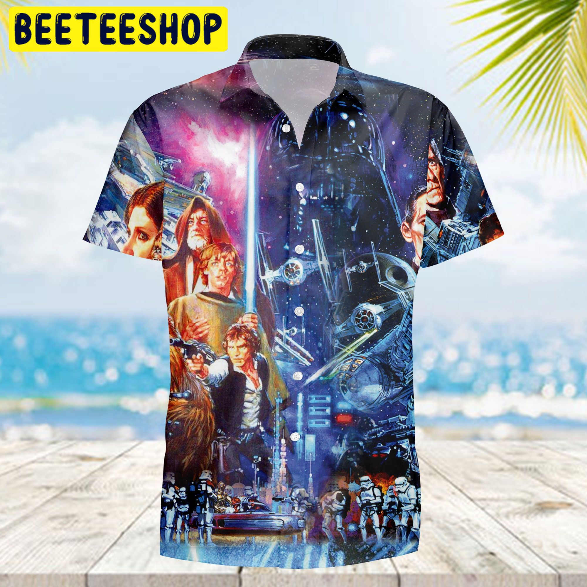Star Wars Characters Cool Disneyland Trending Hawaiian Shirt Star Wars Characters Cool Disneyland Trending Hawaiian Shirt