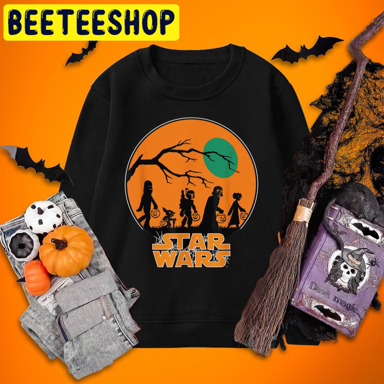 Star Wars Characters Trick Or Treat Halloween Trending Unisex T-Shirt Star Wars Characters Trick Or Treat Halloween Trending Unisex T-Shirt