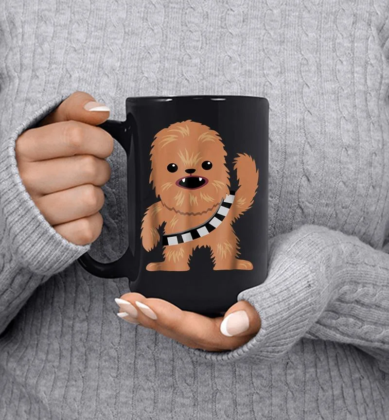 Star Wars Chewbacca Cutie Cartoon Chewie Graphic Mug Star Wars Chewbacca Cutie Cartoon Chewie Graphic Mug