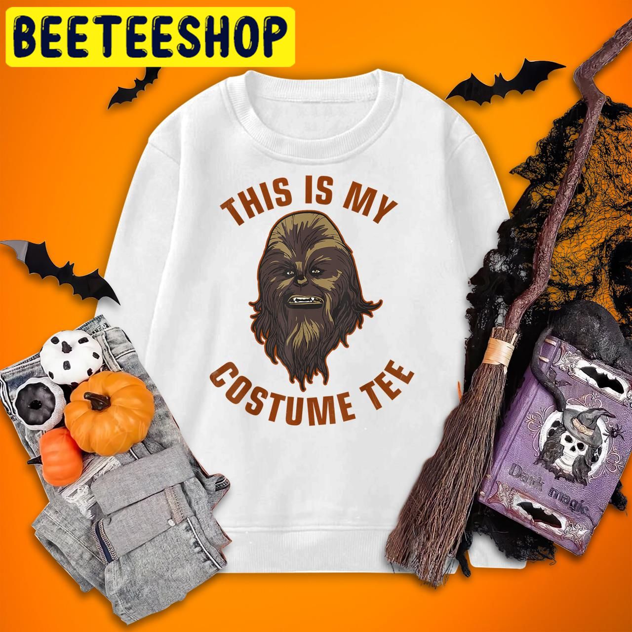 Star Wars Chewbacca This Is My Costume Halloween Trending Unisex T-Shirt Star Wars Chewbacca This Is My Costume Halloween Trending Unisex T-Shirt