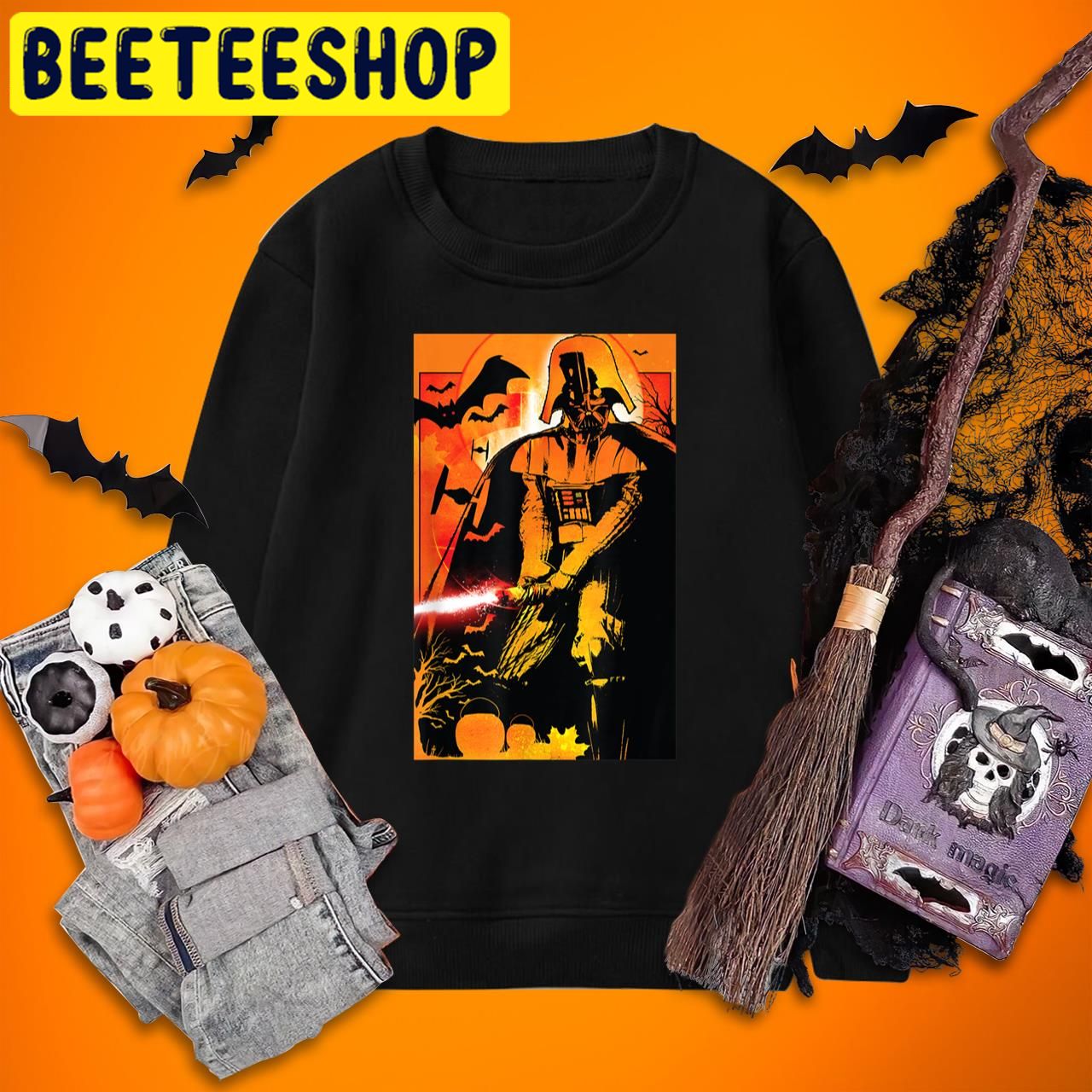 Star Wars Darth Vader Happy Halloween Trending Unisex T-Shirt Star Wars Darth Vader Happy Halloween Trending Unisex T-Shirt