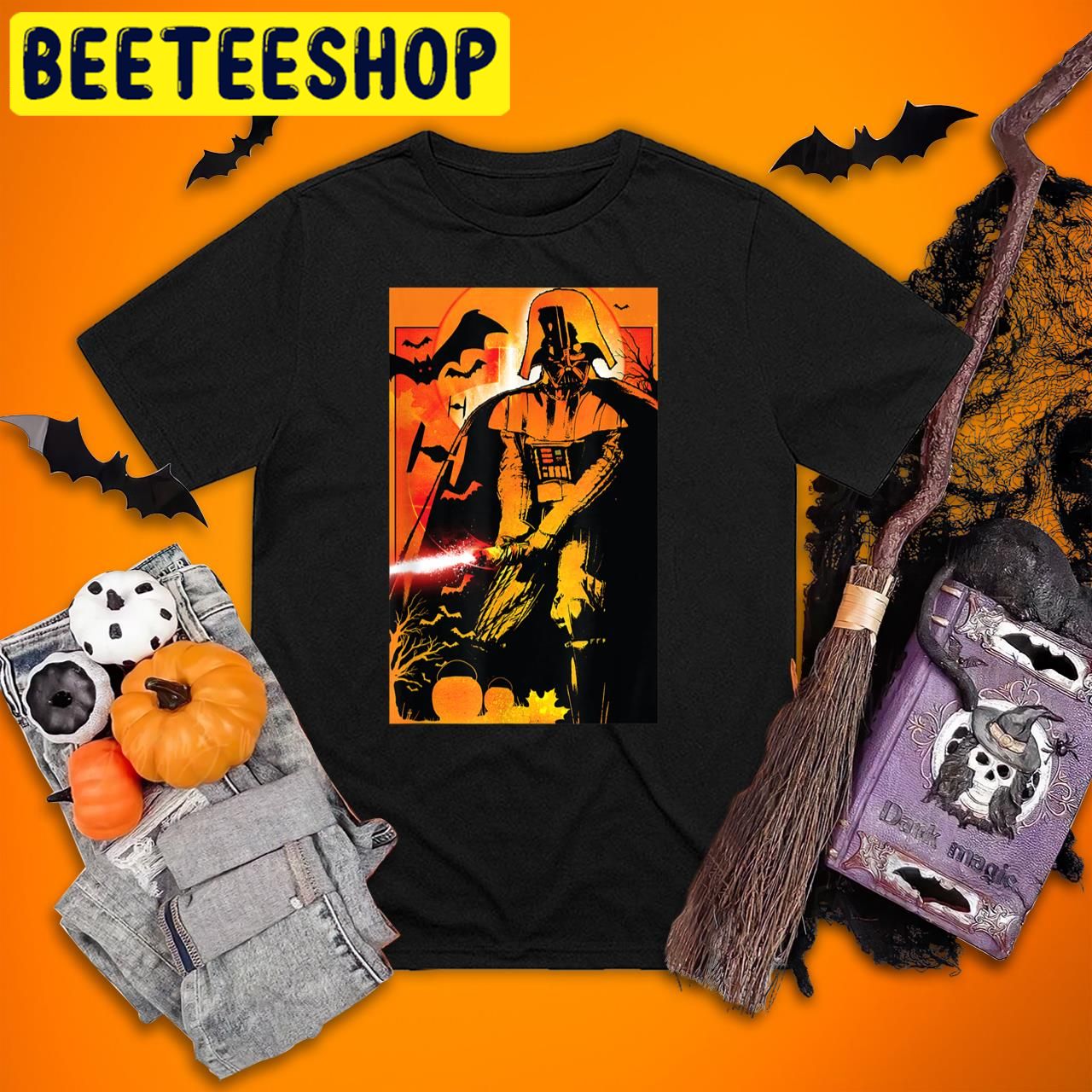 Star Wars Darth Vader Happy Halloween Trending Unisex T-Shirt Star Wars Darth Vader Happy Halloween Trending Unisex T-Shirt