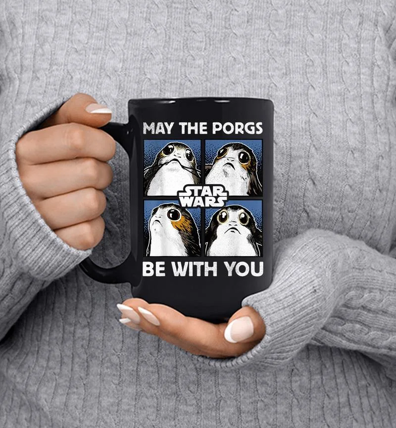 Star Wars May The Porgs Be With You Mug Star Wars May The Porgs Be With You Mug