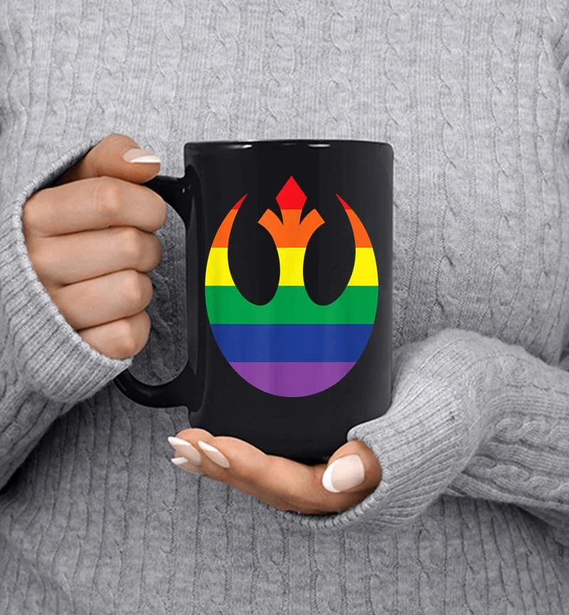 Star Wars Rebel Alliance Rainbow Mug Star Wars Rebel Alliance Rainbow Mug