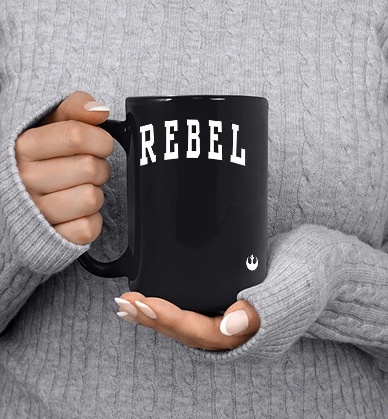 Star Wars Simple Rebel Crest Logo Mug Star Wars Simple Rebel Crest Logo Mug