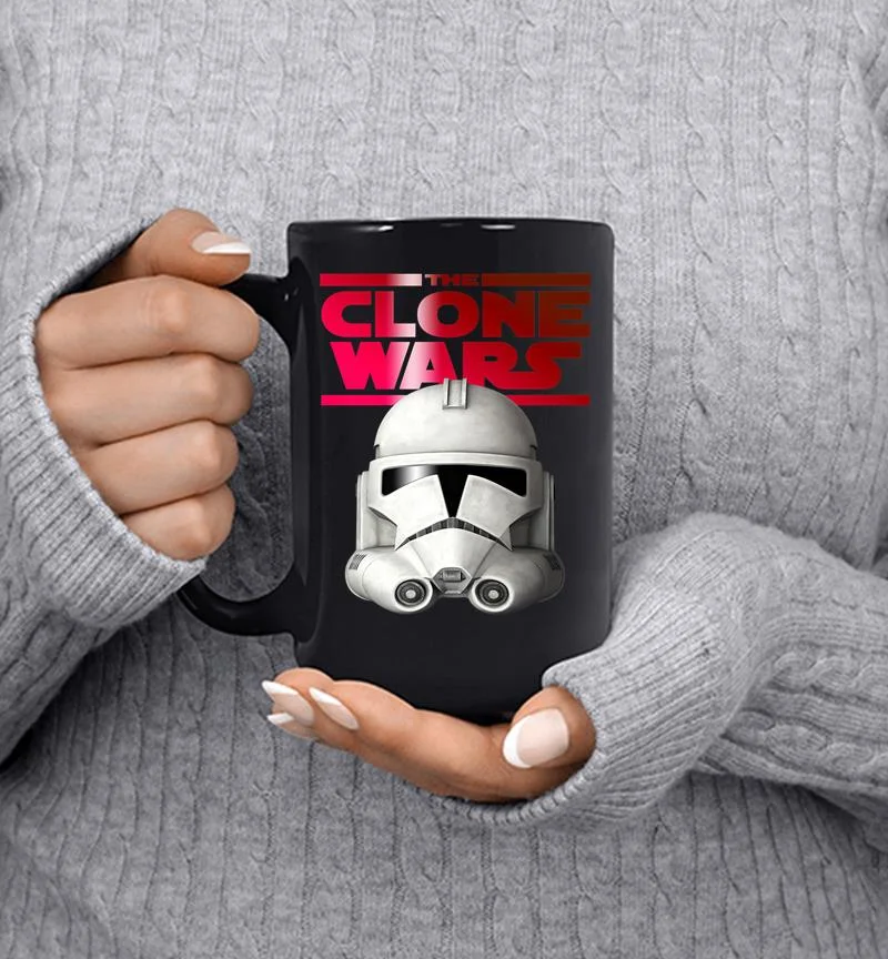 Star Wars The Clone Wars Trooper Helmet Premium Mug Star Wars The Clone Wars Trooper Helmet Premium Mug