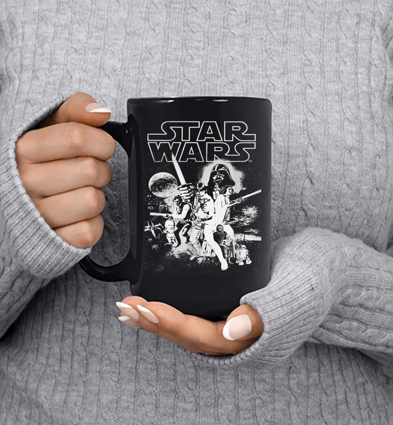 Star Wars Vintage Movie Poster Mug Star Wars Vintage Movie Poster Mug