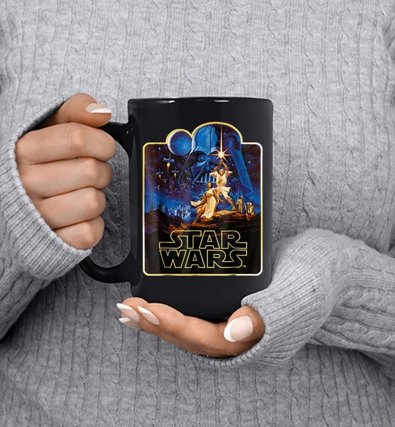 Star Wars Vintage Poster Art Graphic Mug Star Wars Vintage Poster Art Graphic Mug