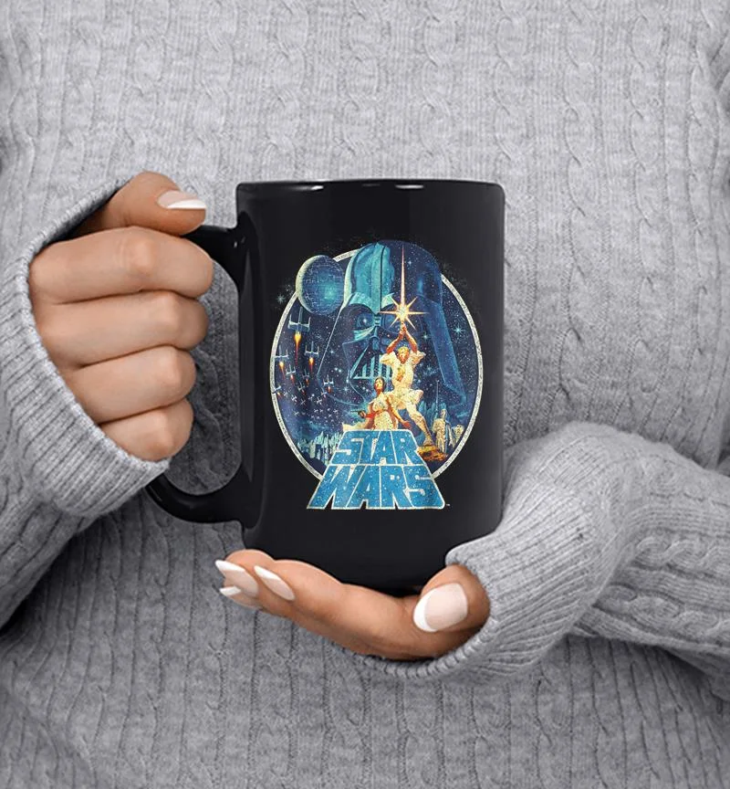 Star Wars Vintage Victory Collage Cover Graphic Z! Mug Star Wars Vintage Victory Collage Cover Graphic Z! Mug