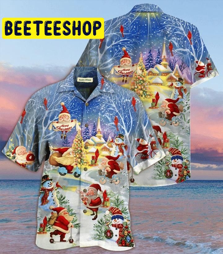 Stay Cool Santa Claus Hawaiian Shirt Stay Cool Santa Claus Hawaiian Shirt