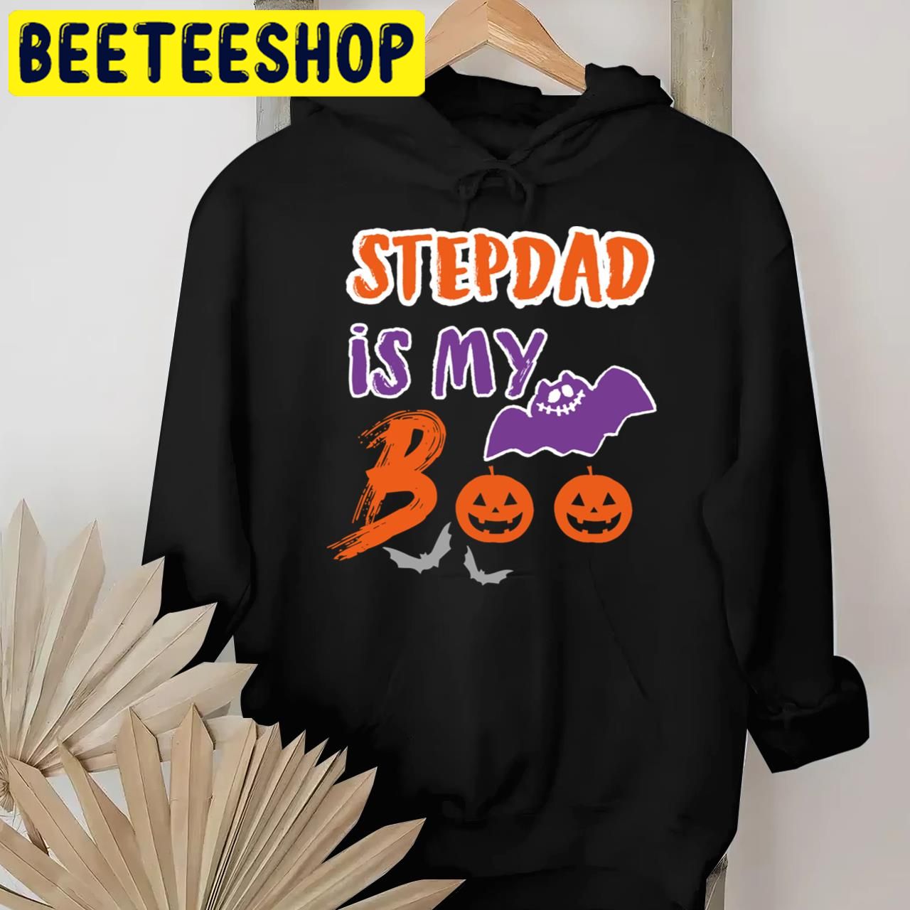 Stepdad Is My BOO Stepdad Halloween Trending Unisex T-Shirt Stepdad Is My BOO Stepdad Halloween Trending Unisex T-Shirt