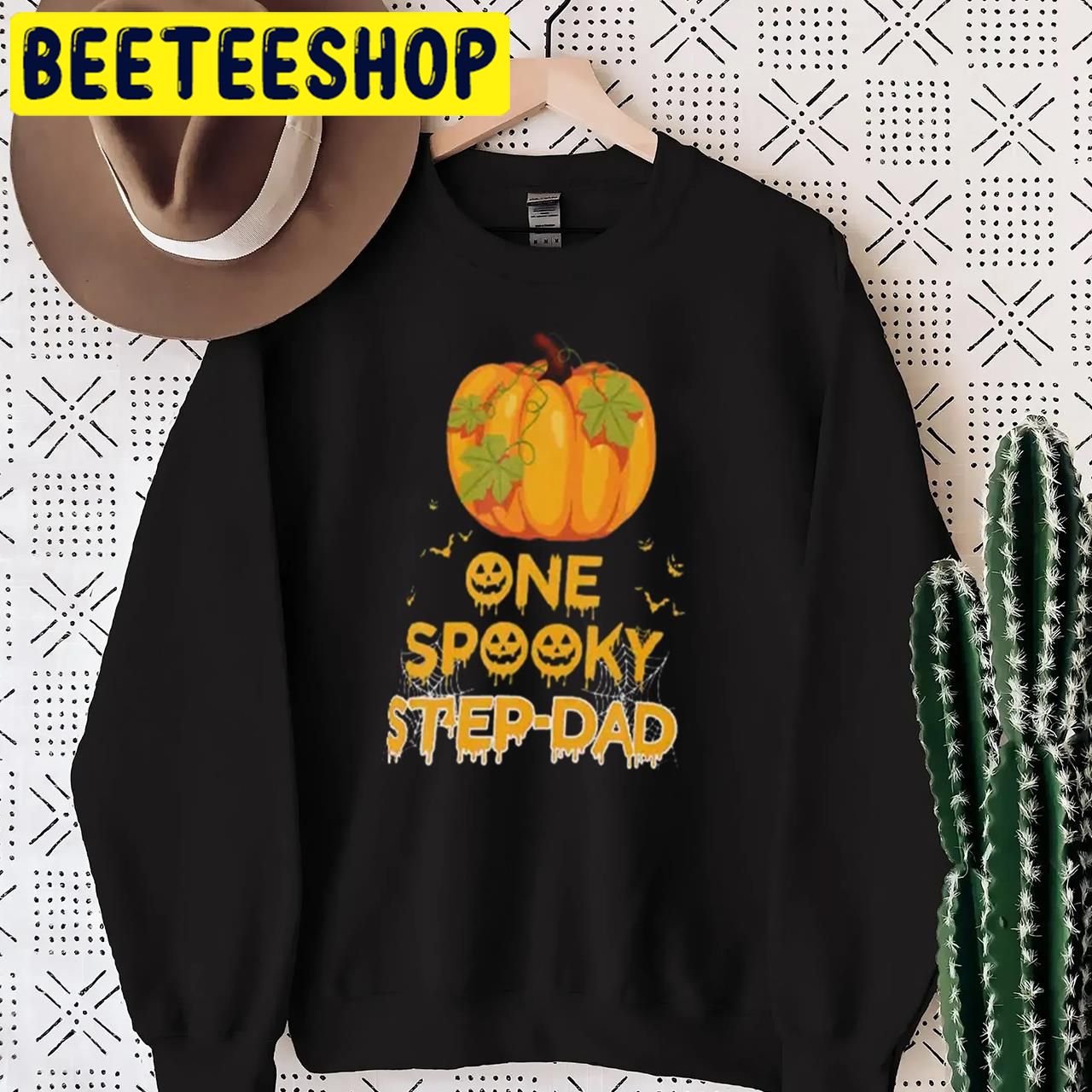 Stepdad One Spooky And Pumkin Halloween Trending Unisex T-Shirt Stepdad One Spooky And Pumkin Halloween Trending Unisex T-Shirt