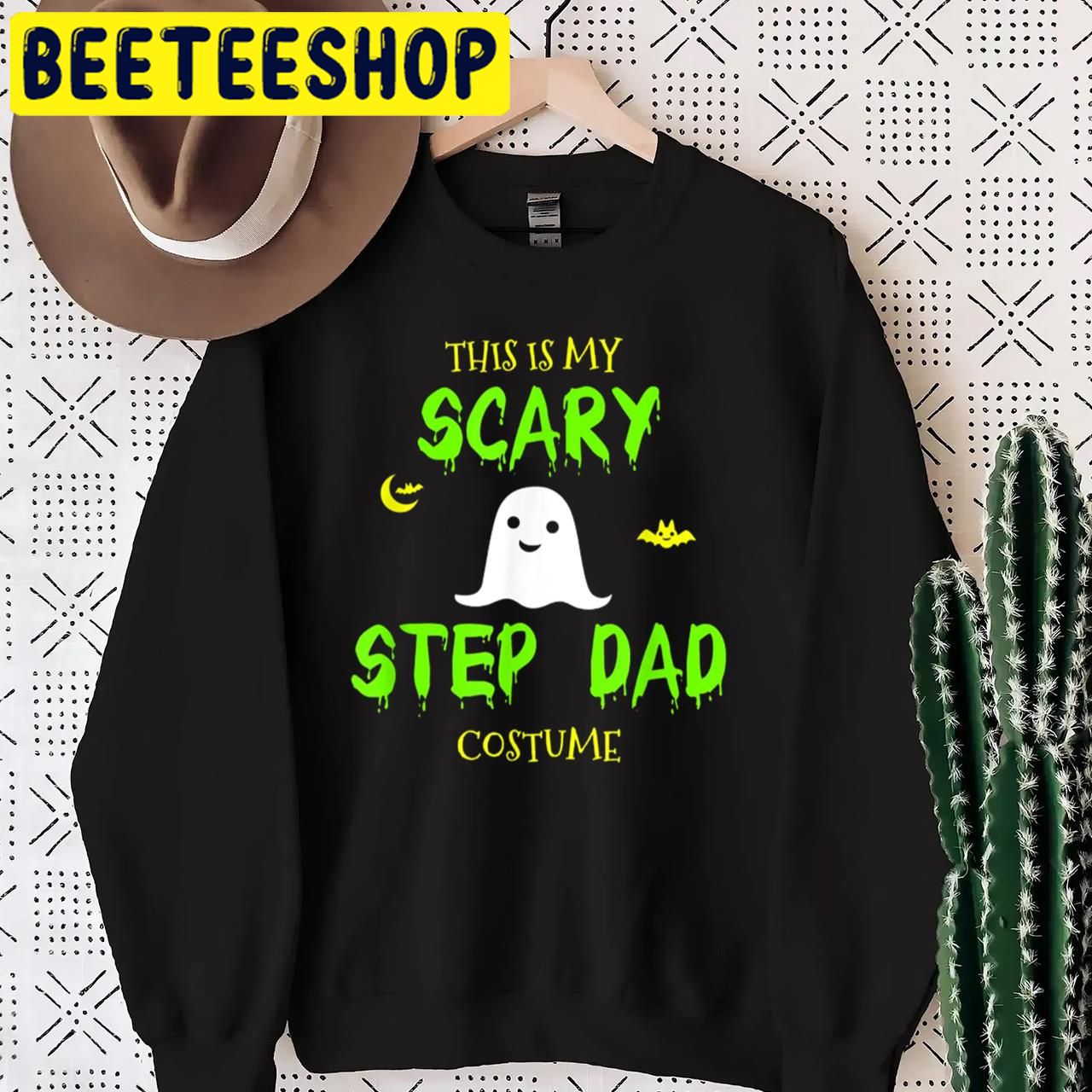 Stepdad Scary Stepdad Costume StepDad Lazy Halloween Trending Unisex T-Shirt Stepdad Scary Stepdad Costume StepDad Lazy Halloween Trending Unisex T-Shirt