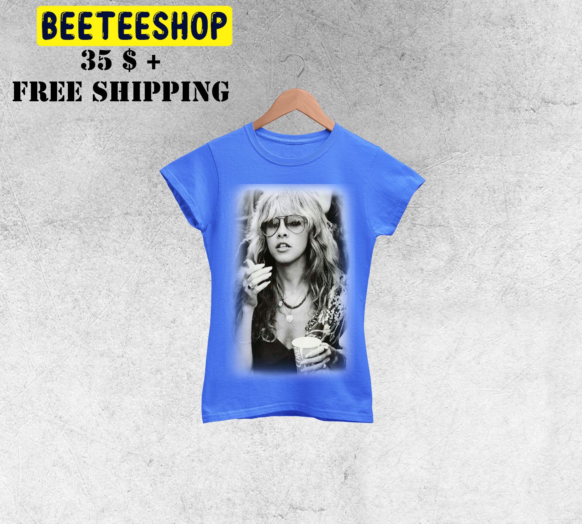 Stevie Nicks Black Vintage Trending Unsiex Shirt Stevie Nicks Black Vintage Trending Unsiex Shirt