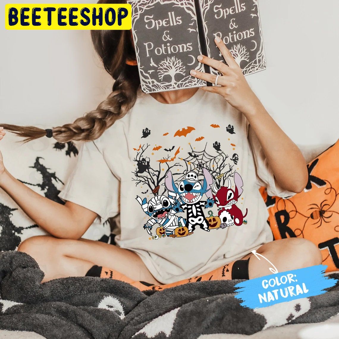 Stitch Cosplay Horror Killer Halloween Trending Unisex Shirt Stitch Cosplay Horror Killer Halloween Trending Unisex Shirt
