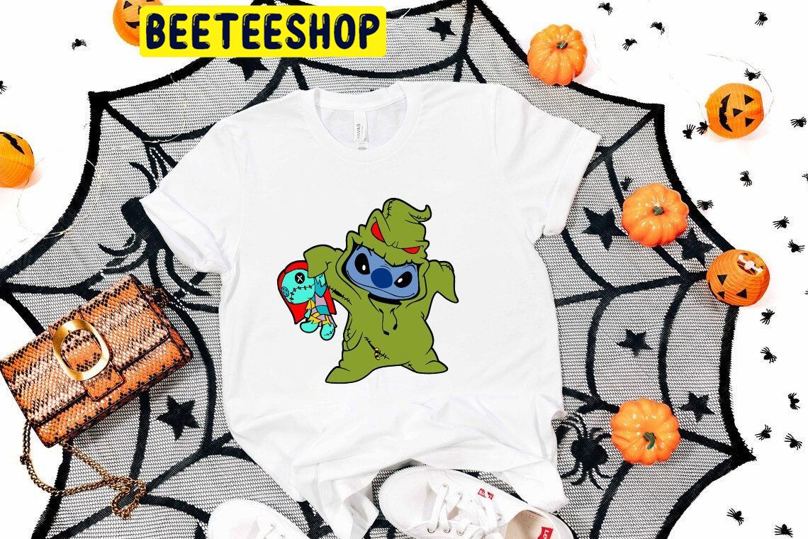 Stitch Horror Characters HalloweenTrending Unisex Shirt Stitch Horror Characters HalloweenTrending Unisex Shirt