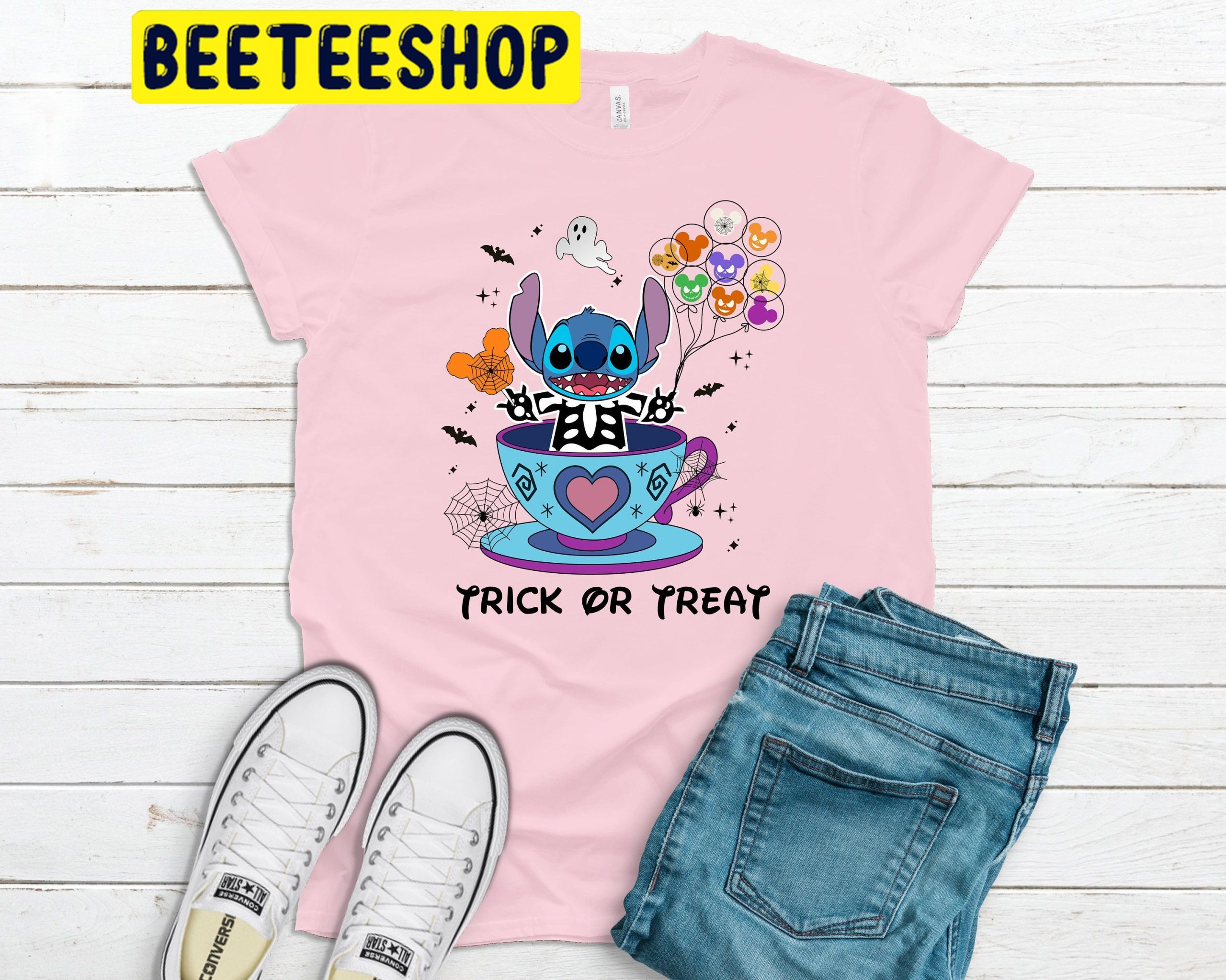Stitch Lilo And Friends HalloweenTrending Unisex Shirt Stitch Lilo And Friends HalloweenTrending Unisex Shirt