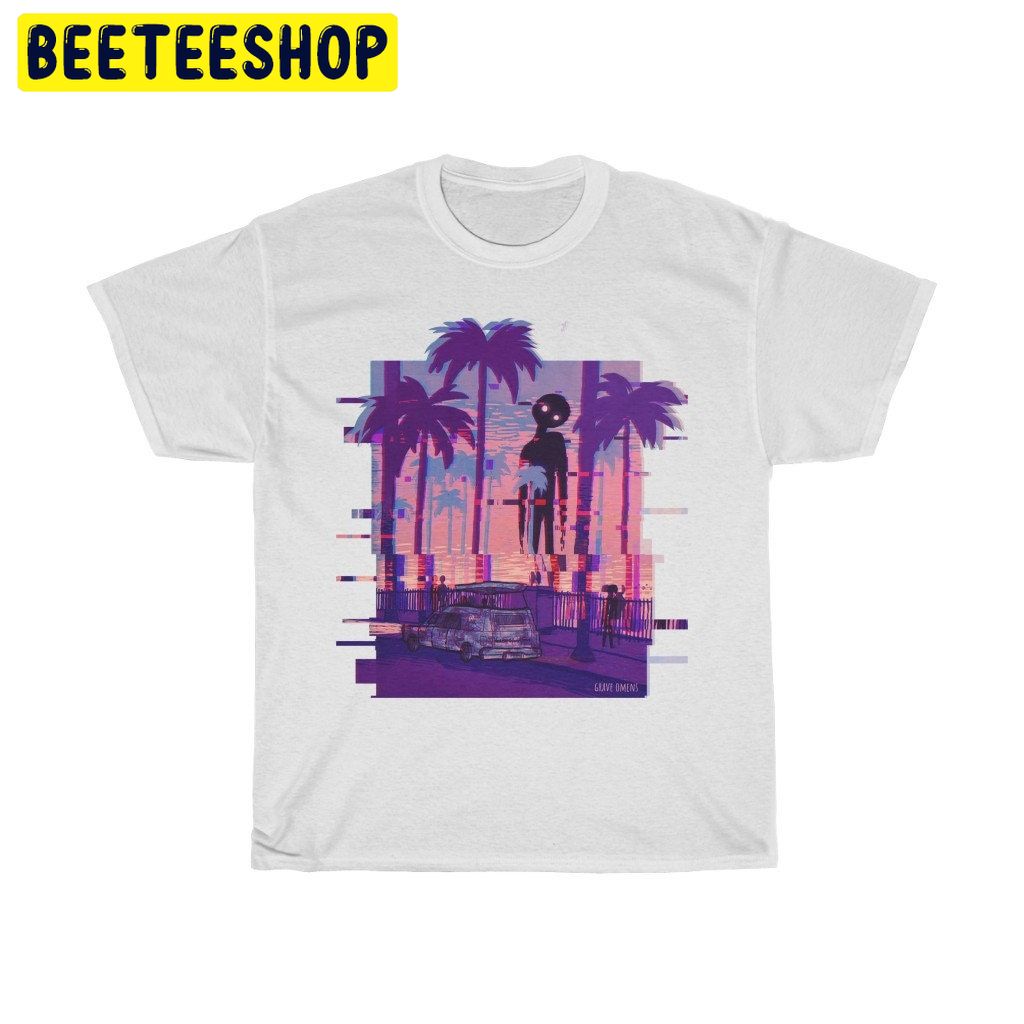 Strange Paradise Glitch Vaporwave Trending Unisex Shirt Strange Paradise Glitch Vaporwave Trending Unisex Shirt