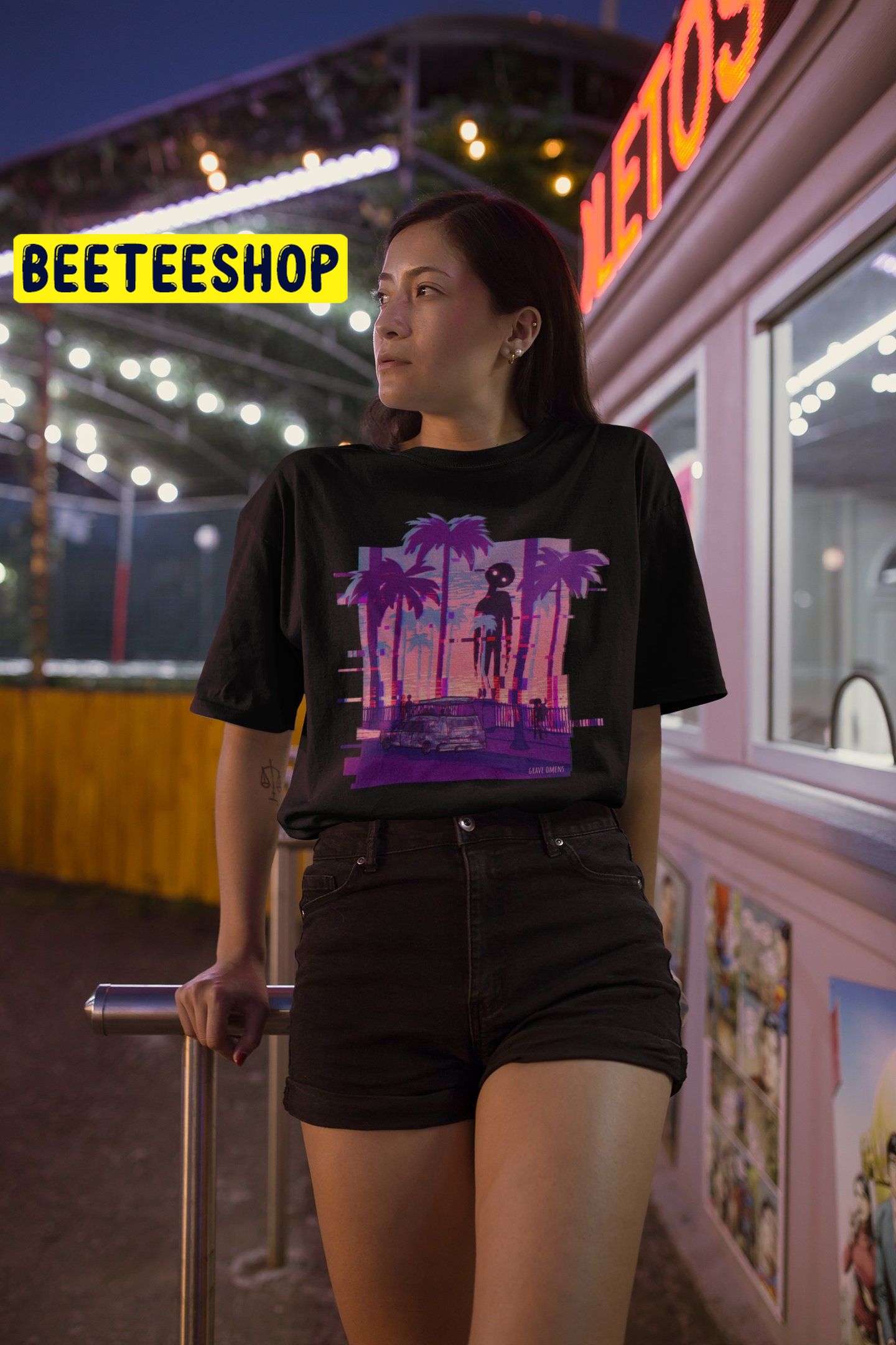 Strange Paradise Glitch Vaporwave Trending Unisex Shirt Strange Paradise Glitch Vaporwave Trending Unisex Shirt