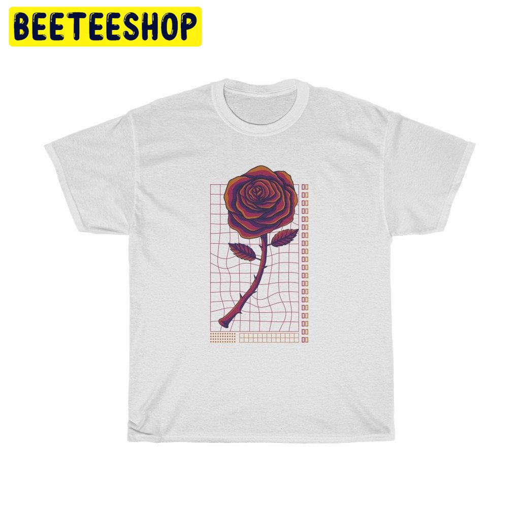 Streetwear Rose Futuristic Retrowave Vaporwave Trending Unisex Shirt Streetwear Rose Futuristic Retrowave Vaporwave Trending Unisex Shirt
