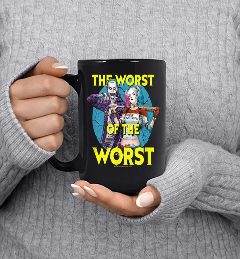 Suicide Squad Harley Quinn 038 Joker Worst Pair Mug Suicide Squad Harley Quinn 038 Joker Worst Pair Mug