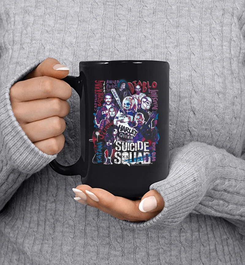 Suicide Squad The Squad Mug Suicide Squad The Squad Mug