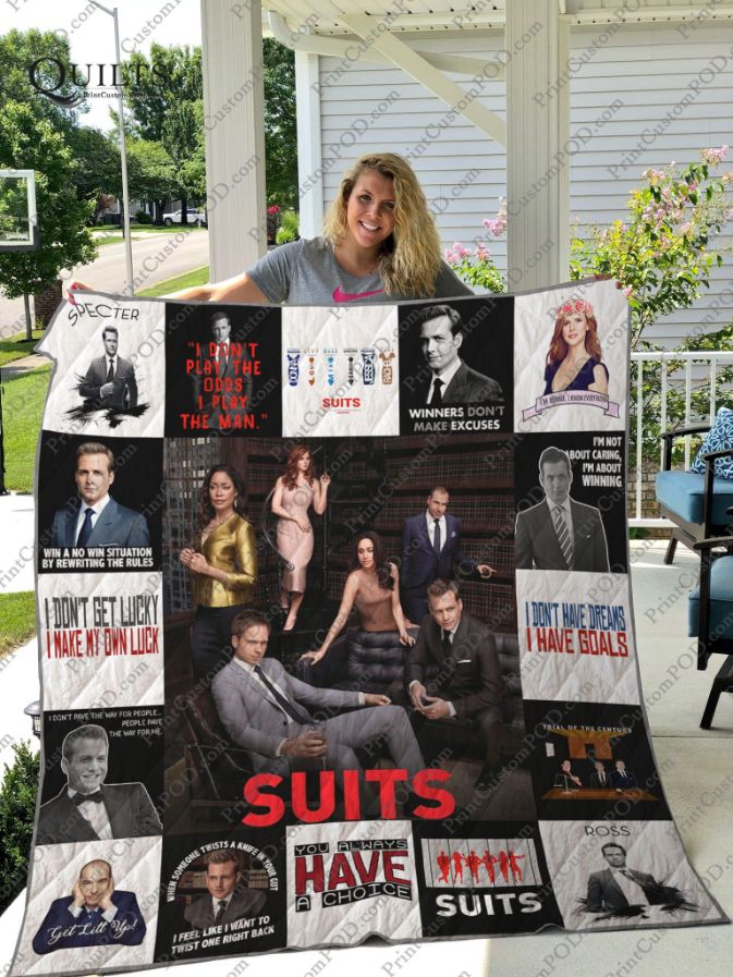 Suits Quilt Blanket Suits Quilt Blanket