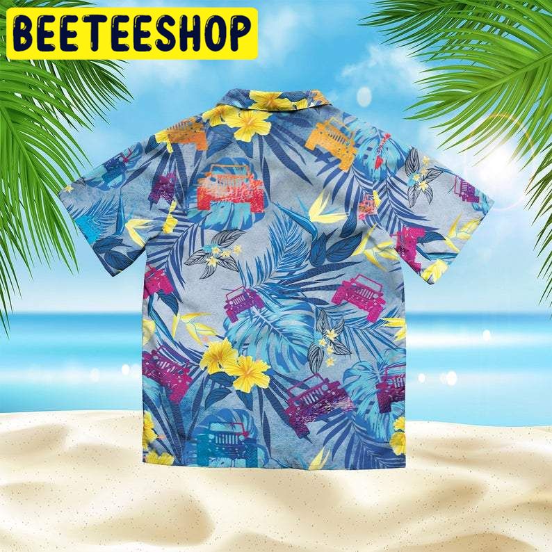 Summer Vibe Tropical Hawaiian Shirt Summer Vibe Tropical Hawaiian Shirt
