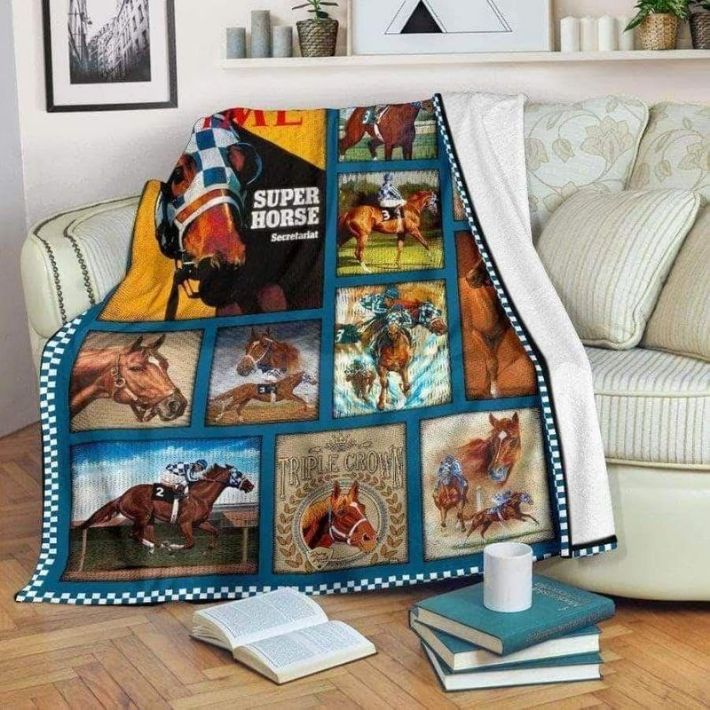 Super Horse Secretariat Comfy Sofa Throw Blanket Super Horse Secretariat Comfy Sofa Throw Blanket