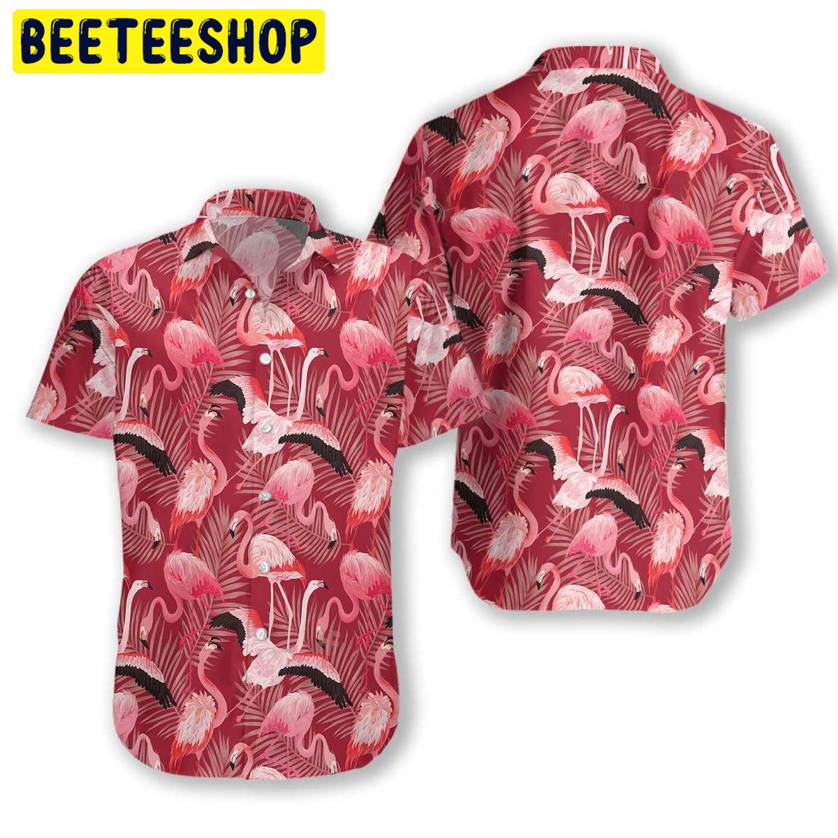 Sweet Flamingo 3D All Over Printed Trending Hawaiian Shirt Sweet Flamingo 3D All Over Printed Trending Hawaiian Shirt