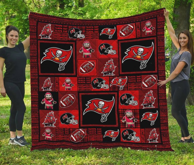 Tampa Bay Buccaneers Nfl Quilt Blanket - Quilt For Football Lover Tampa Bay Buccaneers Nfl Quilt Blanket - Quilt For Football Lover