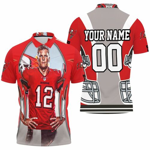 Tampa Bay Buccaneers Super Bowl Champions Tom Brady Personalized 3D All Over Print Polo Shirt Tampa Bay Buccaneers Super Bowl Champions Tom Brady Personalized 3D All Over Print Polo Shirt