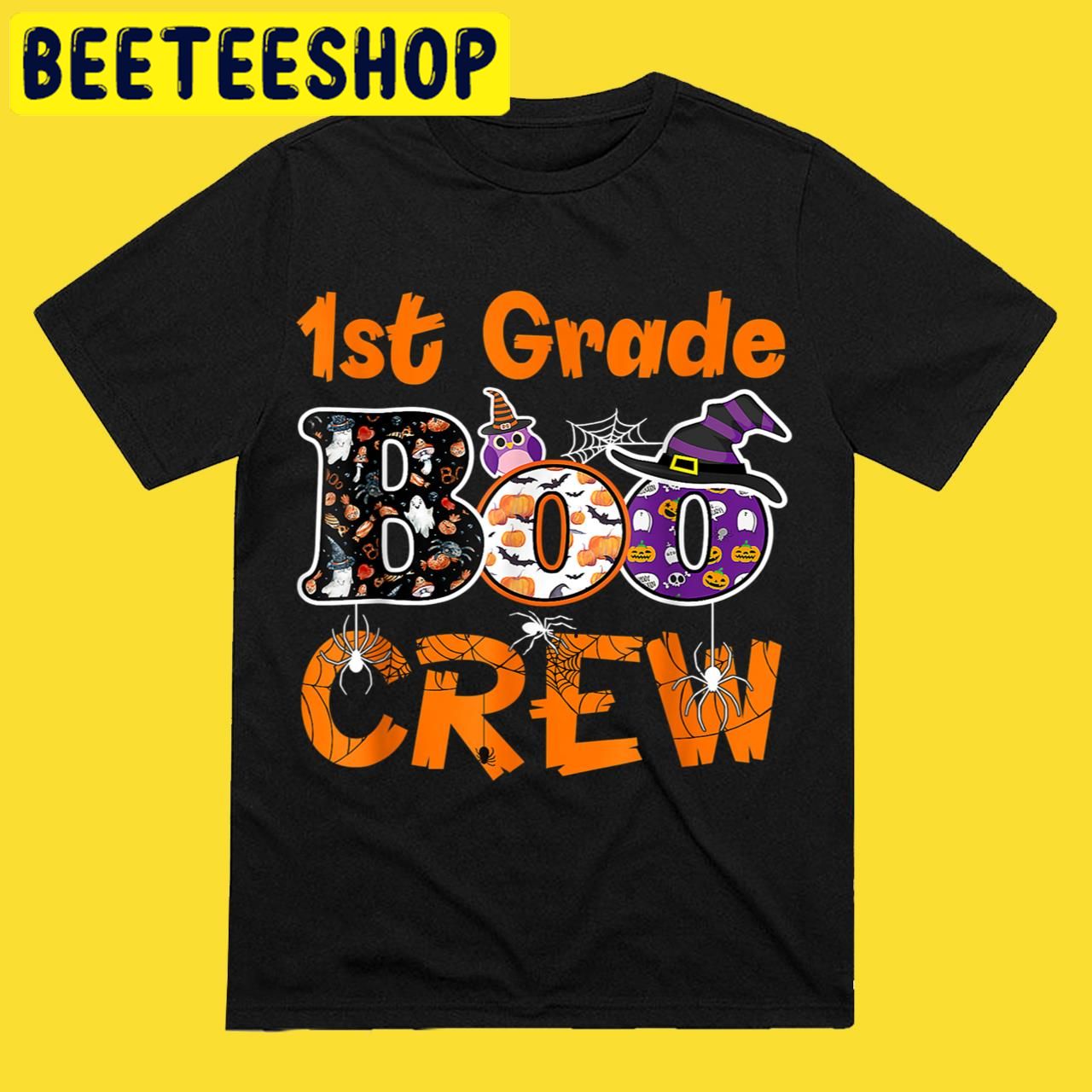 Teacher 1st Grade Boo Crew Teacher Student Halloween Trending Unisex T-Shirt Teacher 1st Grade Boo Crew Teacher Student Halloween Trending Unisex T-Shirt