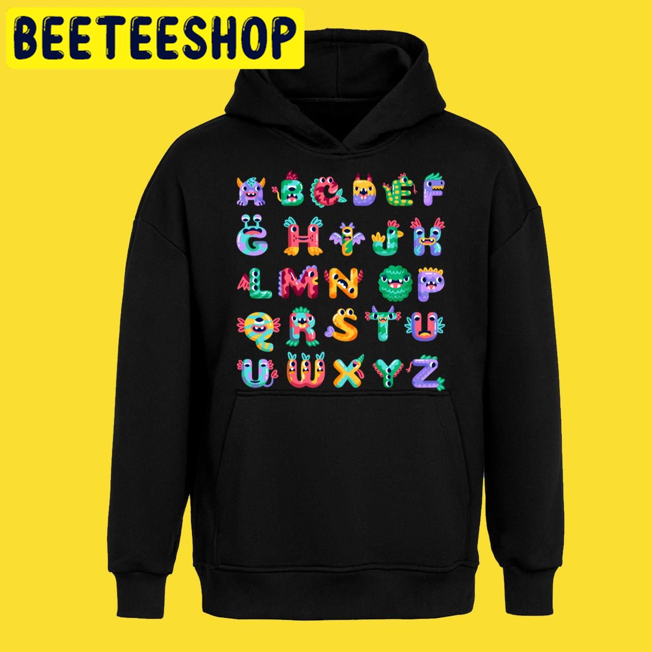 Teacher Cute Monster Alphabet Teacher 2022 Halloween Trending Unisex T-Shirt Teacher Cute Monster Alphabet Teacher 2022 Halloween Trending Unisex T-Shirt