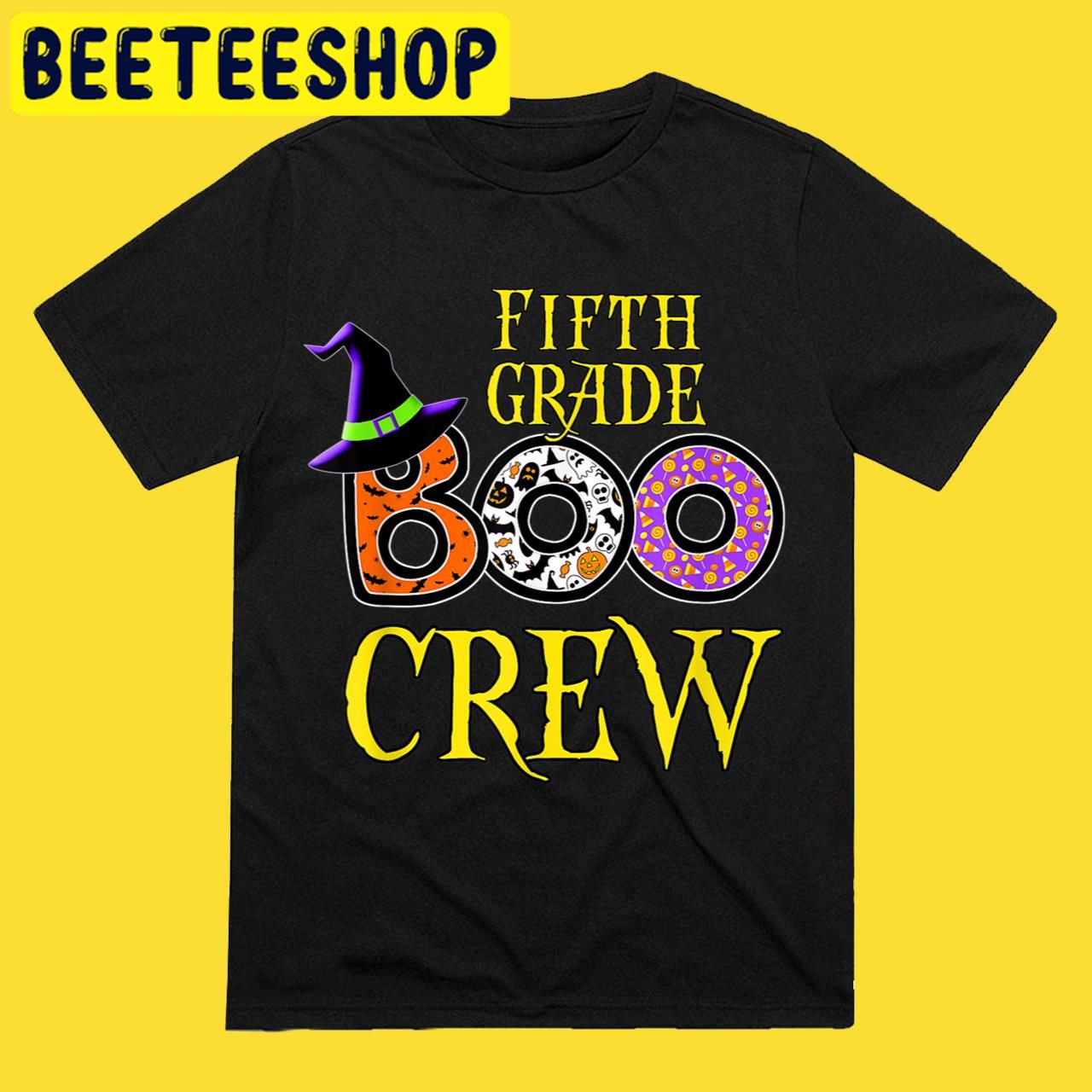 Teacher Fifth Grade Boo Crew Halloween Trending Unisex T-Shirt Teacher Fifth Grade Boo Crew Halloween Trending Unisex T-Shirt