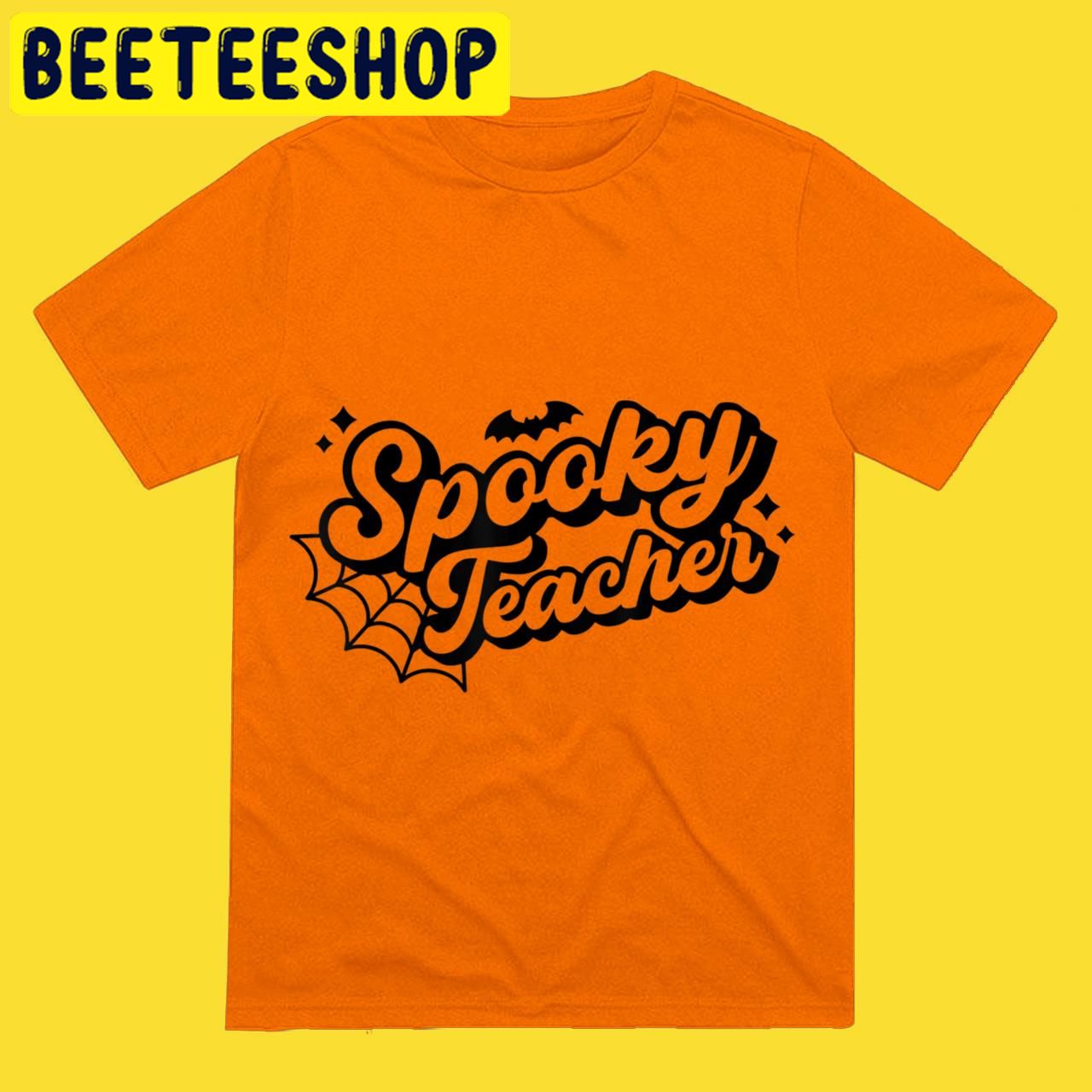 Teacher Spooky Teacher Trick or Teach Halloween Trending Unisex T-Shirt Teacher Spooky Teacher Trick or Teach Halloween Trending Unisex T-Shirt