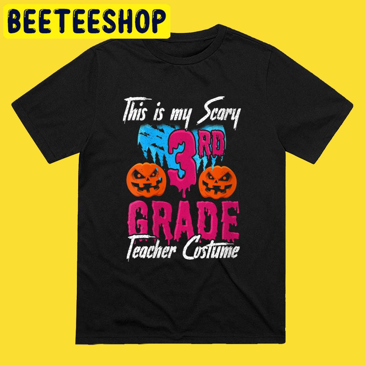 Teacher This Is My 3rd Grade Teacher Halloween Trending Unisex T-Shirt Teacher This Is My 3rd Grade Teacher Halloween Trending Unisex T-Shirt