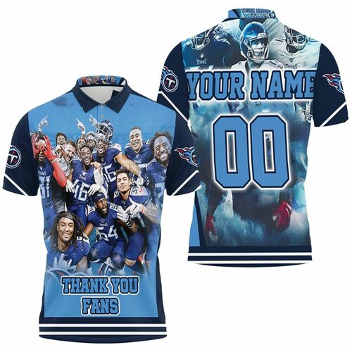 Tennessee Titans Super Bowl 2021 Afc South Division Thank You Fan Personalized 3D All Over Print Polo Shirt Tennessee Titans Super Bowl 2021 Afc South Division Thank You Fan Personalized 3D All Over Print Polo Shirt