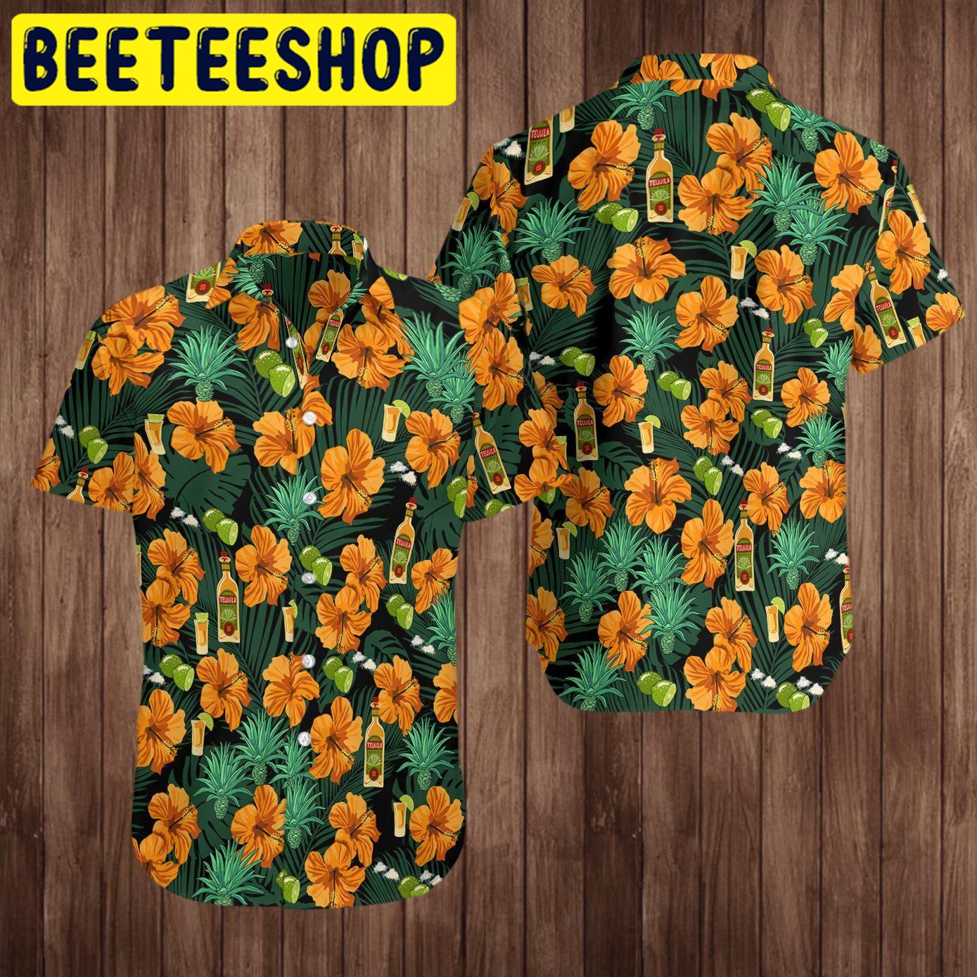 Tequila Hawaiian Shirt Tequila Hawaiian Shirt