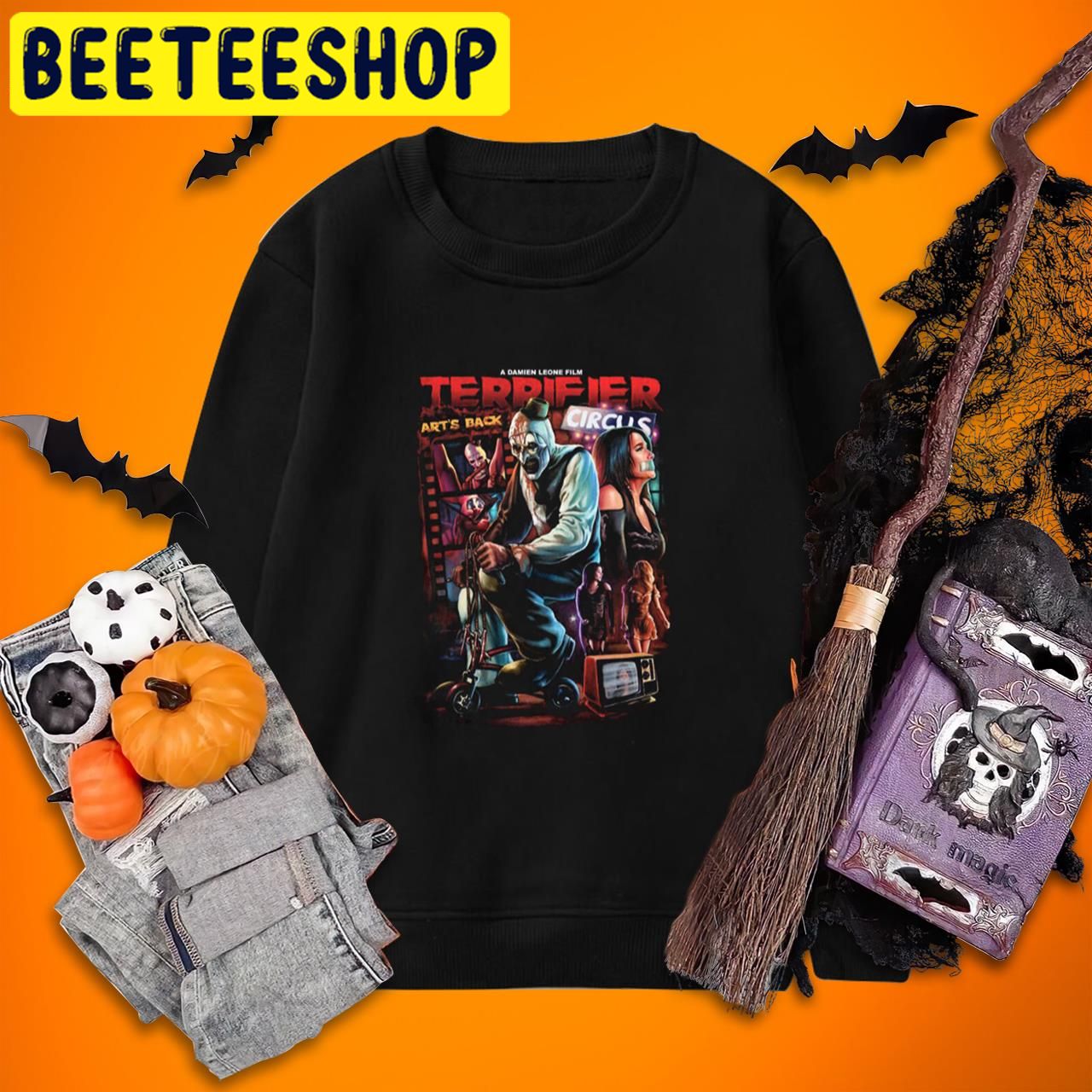 Terrifier 2 Horror Movie Terror Threads Killer 2022 Terrifier Halloween Trending Unisex T-Shirt Terrifier 2 Horror Movie Terror Threads Killer 2022 Terrifier Halloween Trending Unisex T-Shirt