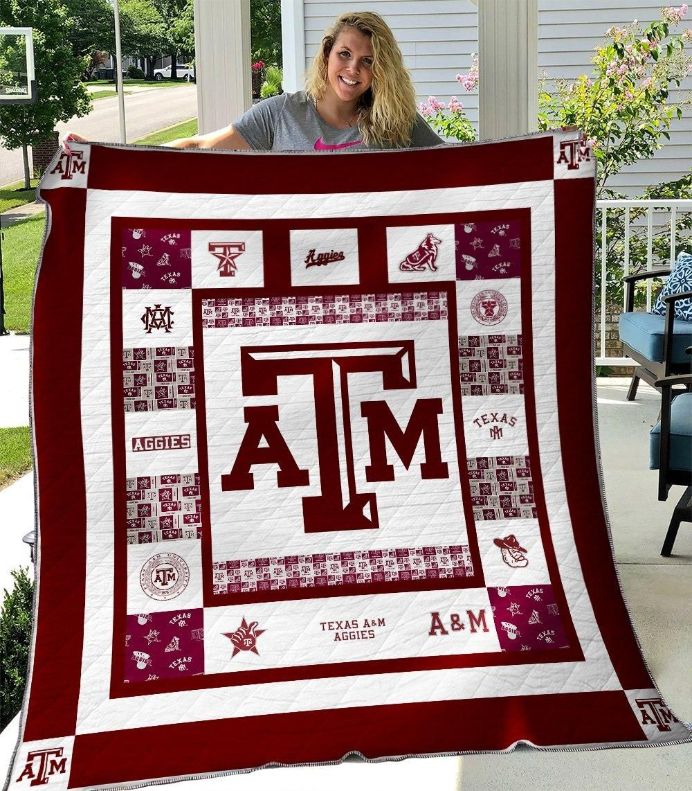 Texas A&M Aggies Ver1 Quilt Blanket Texas A&M Aggies Ver1 Quilt Blanket