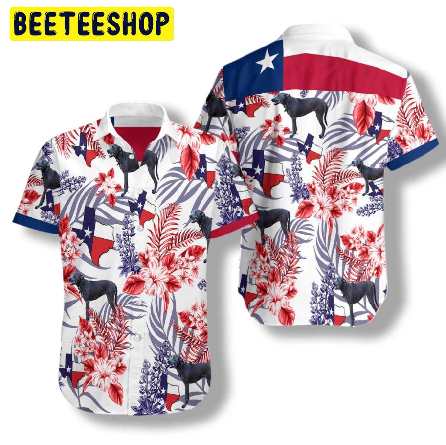 Texas Proud Blue Lacy Dog Bluebonnet Trending Hawaiian Shirt Texas Proud Blue Lacy Dog Bluebonnet Trending Hawaiian Shirt