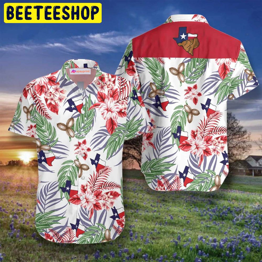 Texas Proud Pecan Trending Hawaiian Shirt Texas Proud Pecan Trending Hawaiian Shirt