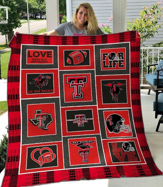 Texas Tech Red Raiders Quilt Blanket Texas Tech Red Raiders Quilt Blanket