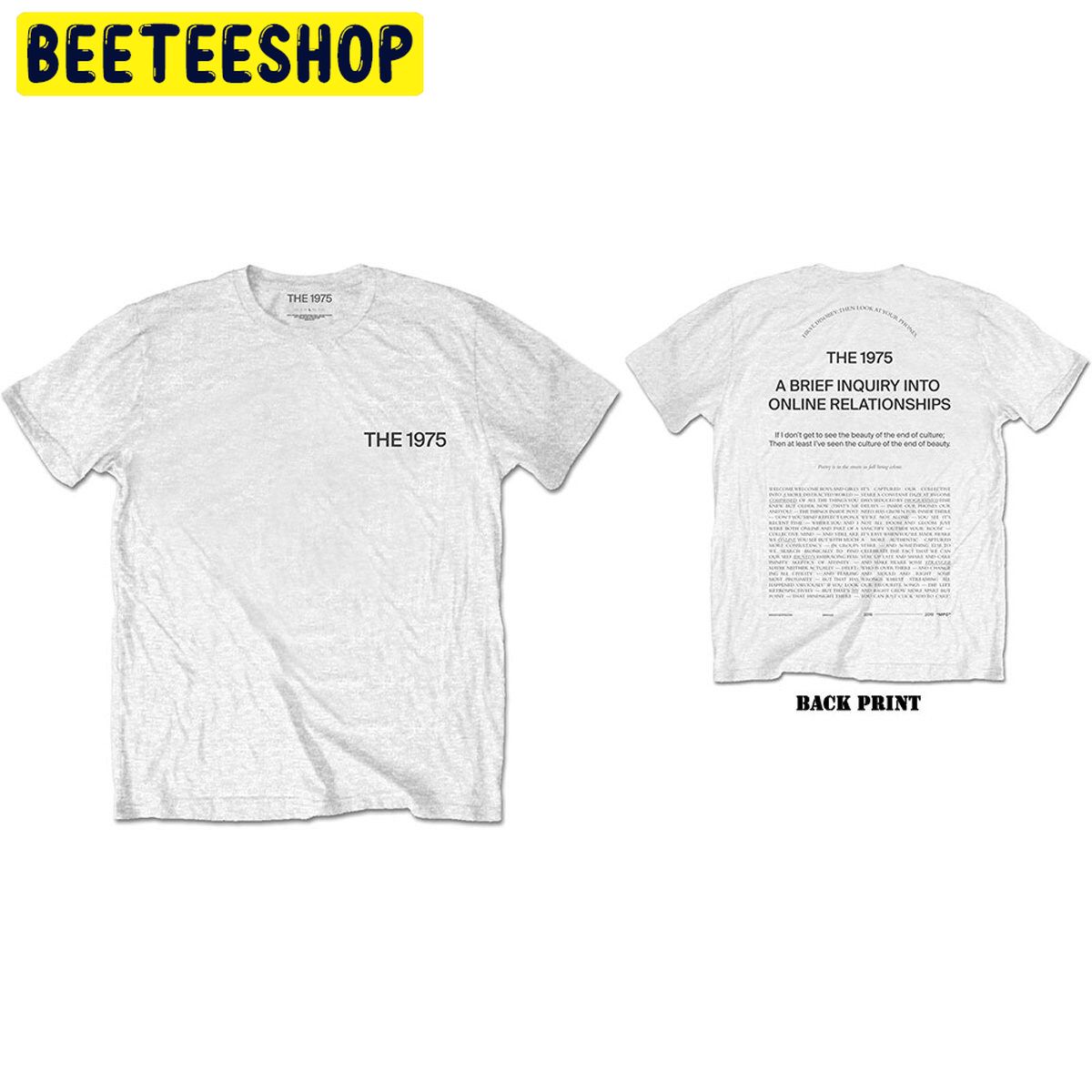 The 1975 Welcome White Trending Unisex Shirt The 1975 Welcome White Trending Unisex Shirt